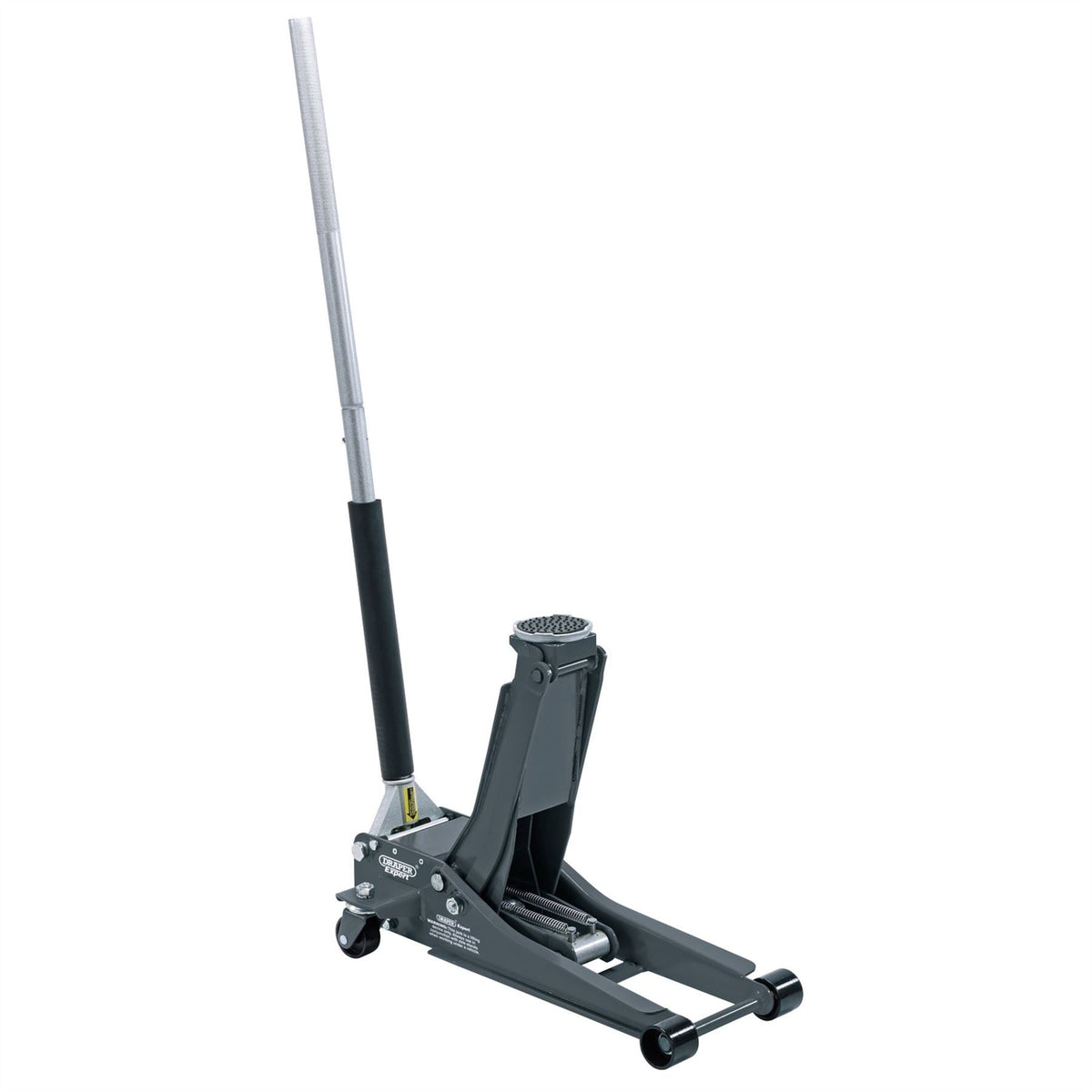 Draper Expert Professional Low Profile Garage Trolley Jack 2 Tonne 31481  White Rose Tools