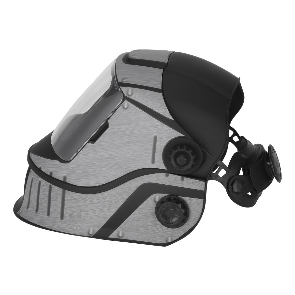 Sealey Flip-Up Welding Helmet Auto Darkening Solar Powered - Shade 9-13  White Rose Tools
