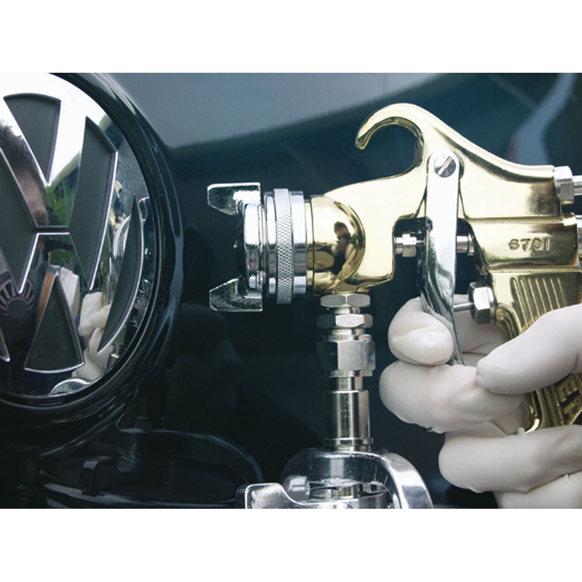 Sealey Spray Gun Professional Suction Feed - 1.8mm Set-Up 