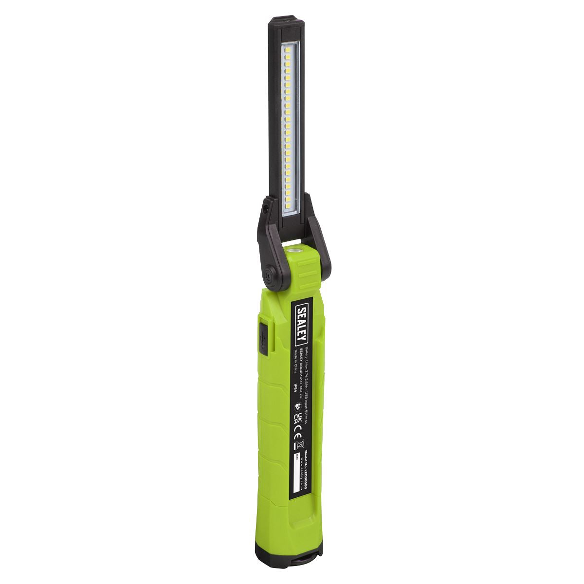 Sealey Rechargeable 360° Inspection Light 10W & 2 x 4W SMD LED Green 