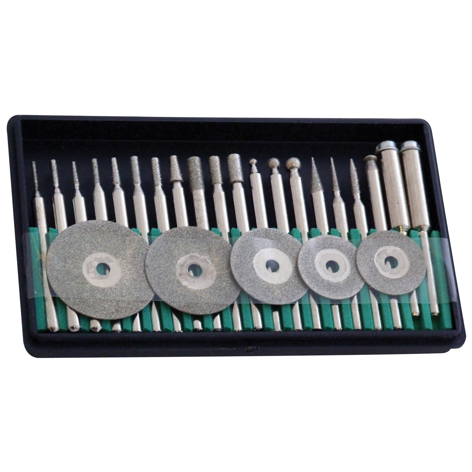 Amtech 25 Piece Rotary Diamond Grinding and Cutting Set