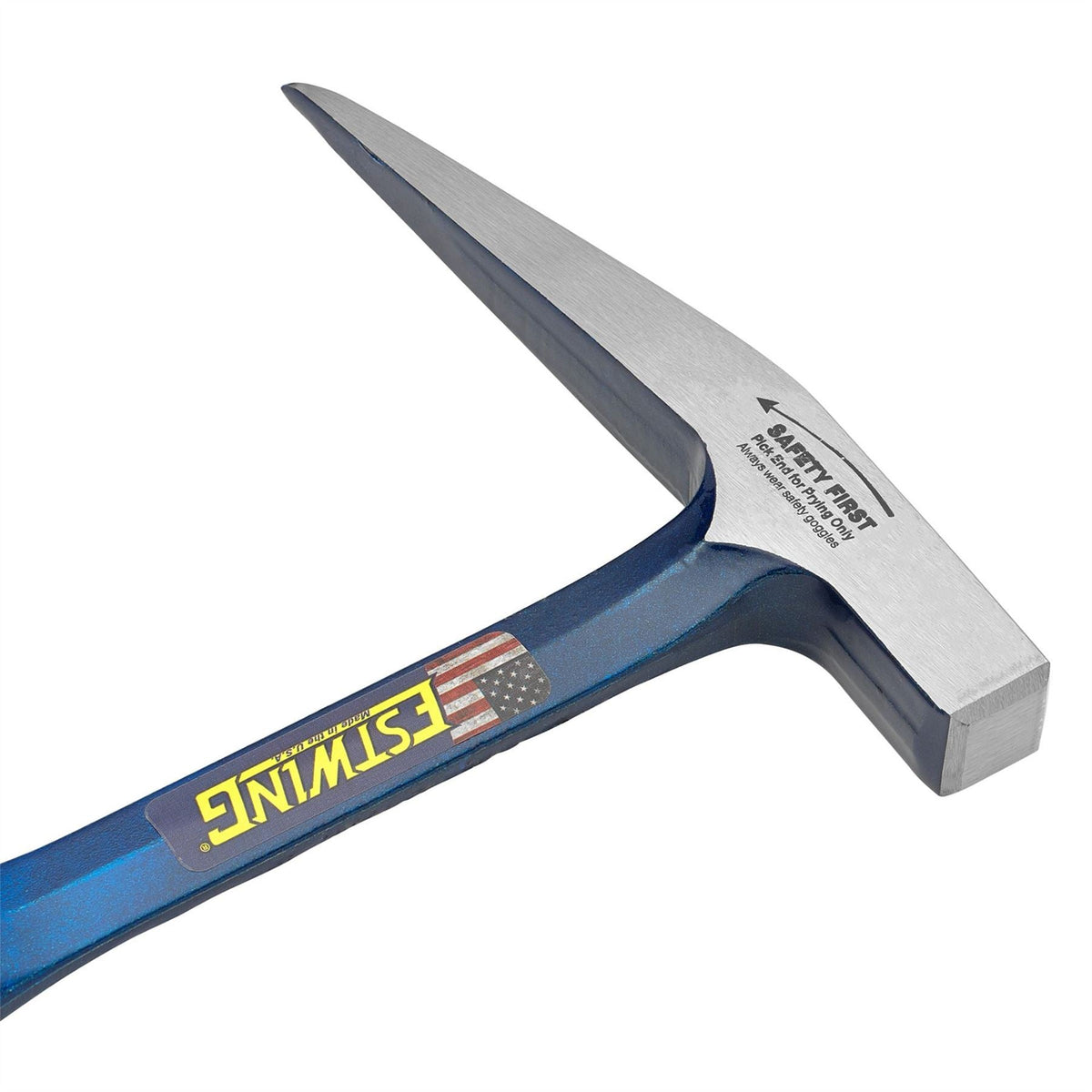 Estwing E3/13P Vinyl Grip Rock Pick 13oz 23530  White Rose Tools