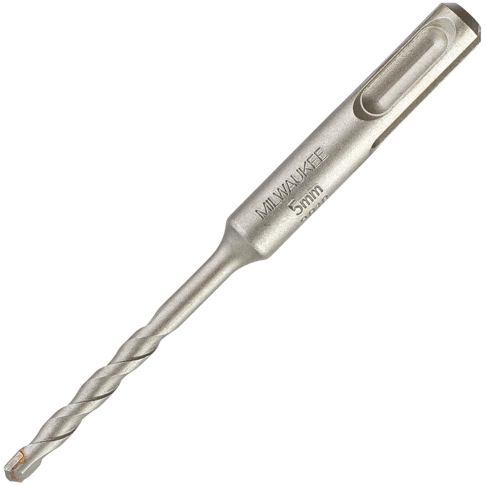 Milwaukee SDS Plus Contractor Hammer Drill Bits 2 Cut 