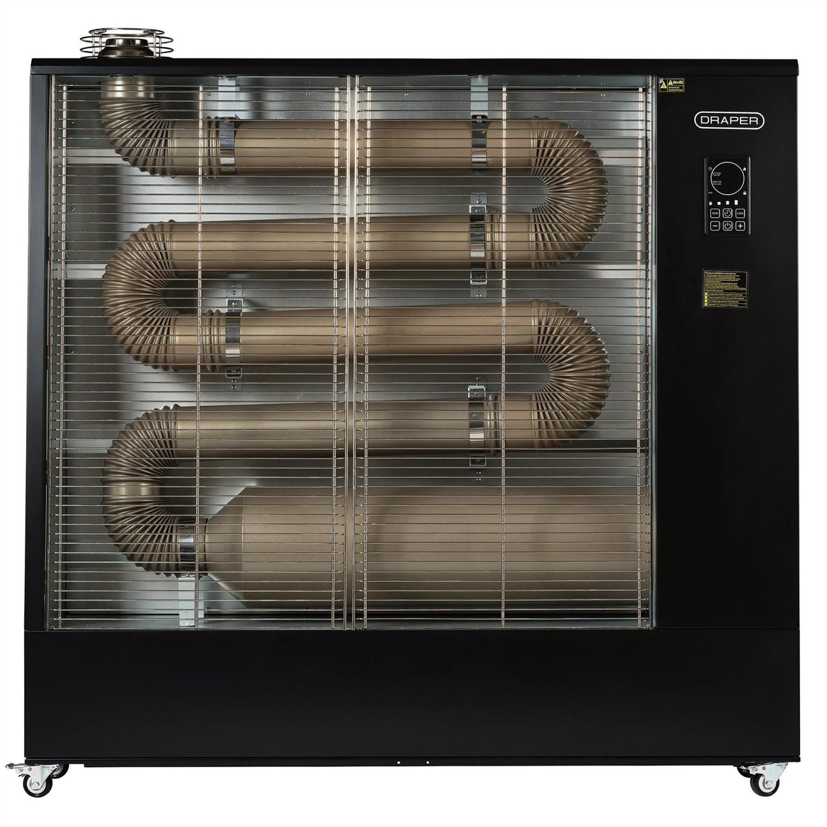 Draper Far Infrared Diesel Heater 22Kw with Flue Kit 36881  White Rose Tools