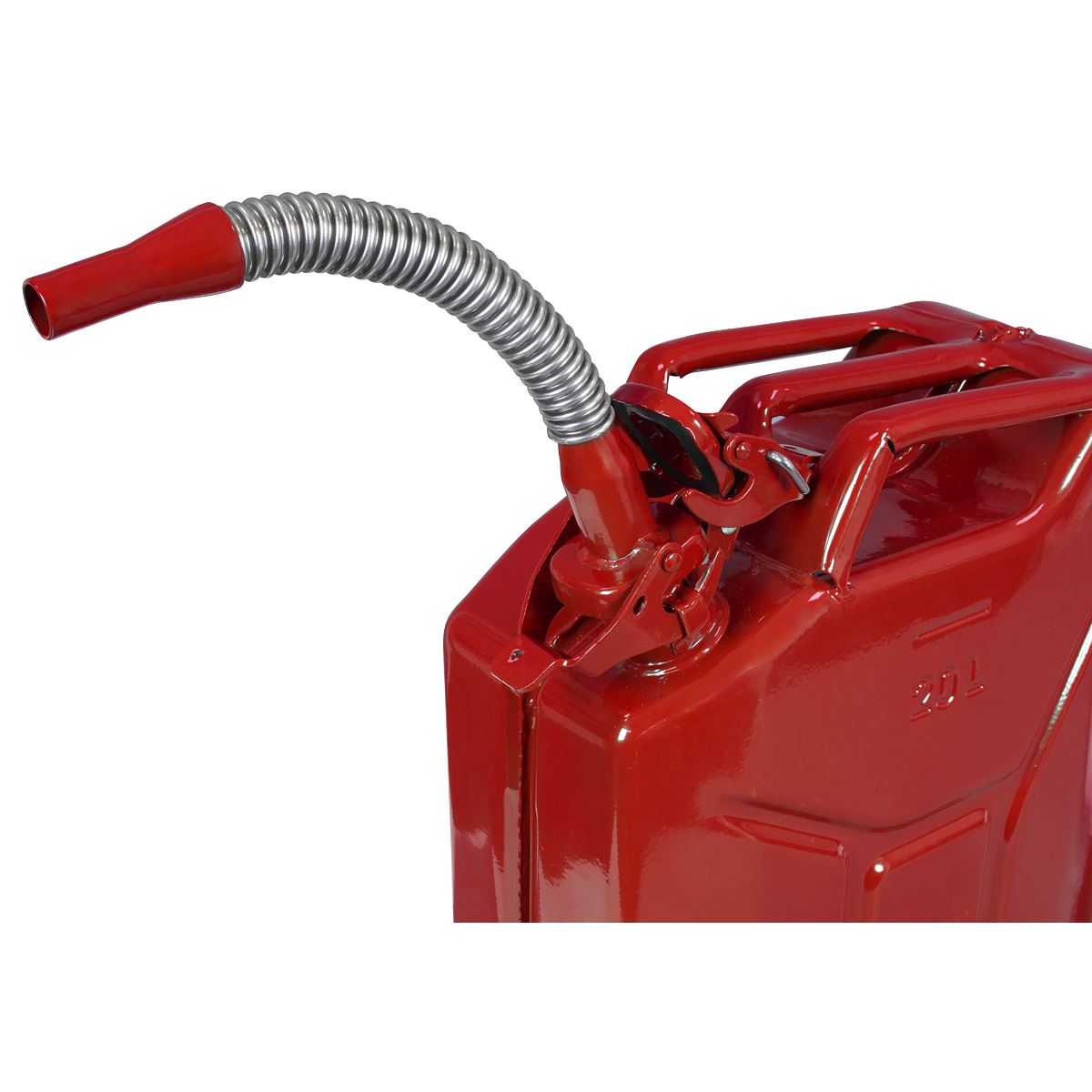 Sealey Flexible Pouring Spout for JC5M, JC10 & JC20 - Red
