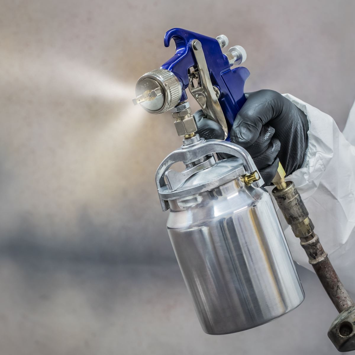 Sealey Suction Feed Spray Gun 1.7mm Set-Up 