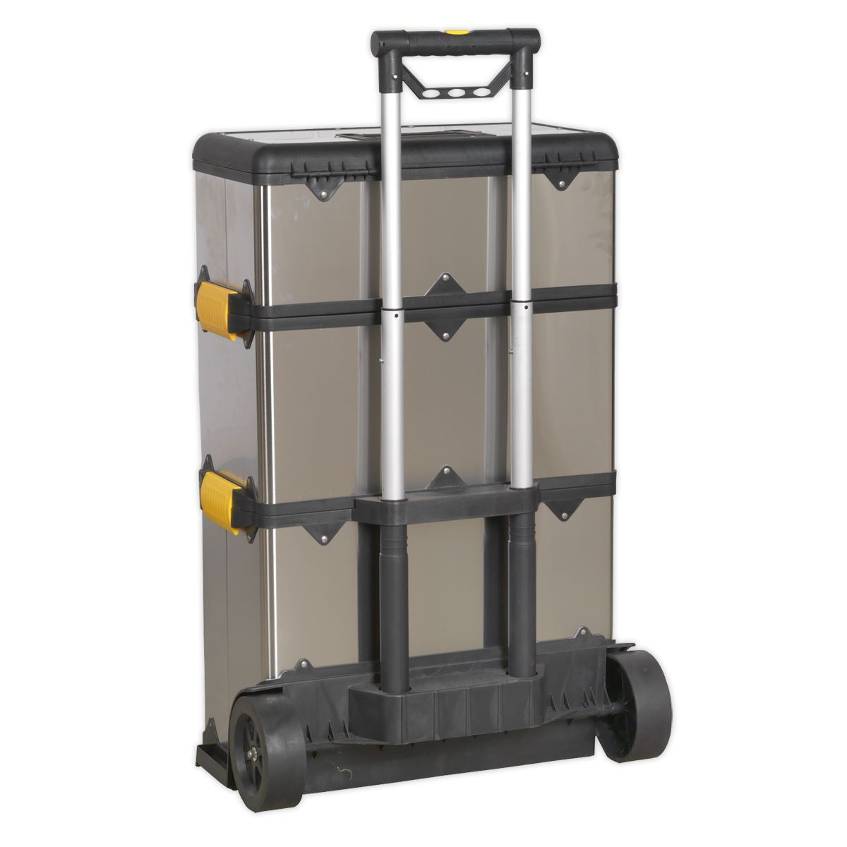 Sealey Mobile Stainless Steel/Composite Toolbox - 3 Compartment 