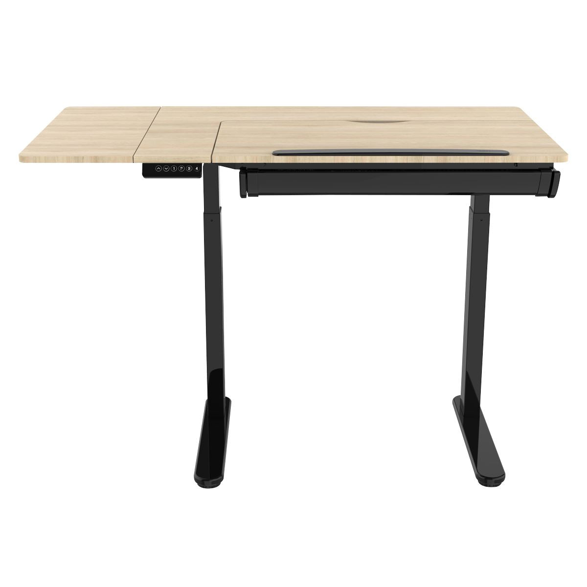 Dellonda Electric Standing Drafting Desk Ergonomic Drawing Sit/Stand Table 0-40°