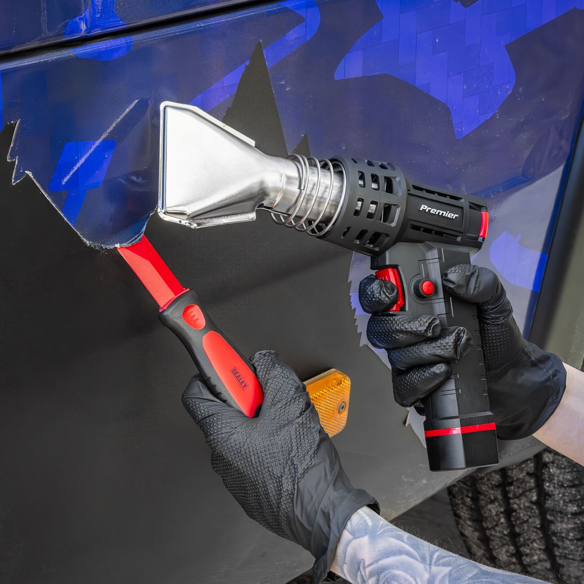 Sealey Premier Heat Gun Butane  White Rose Tools