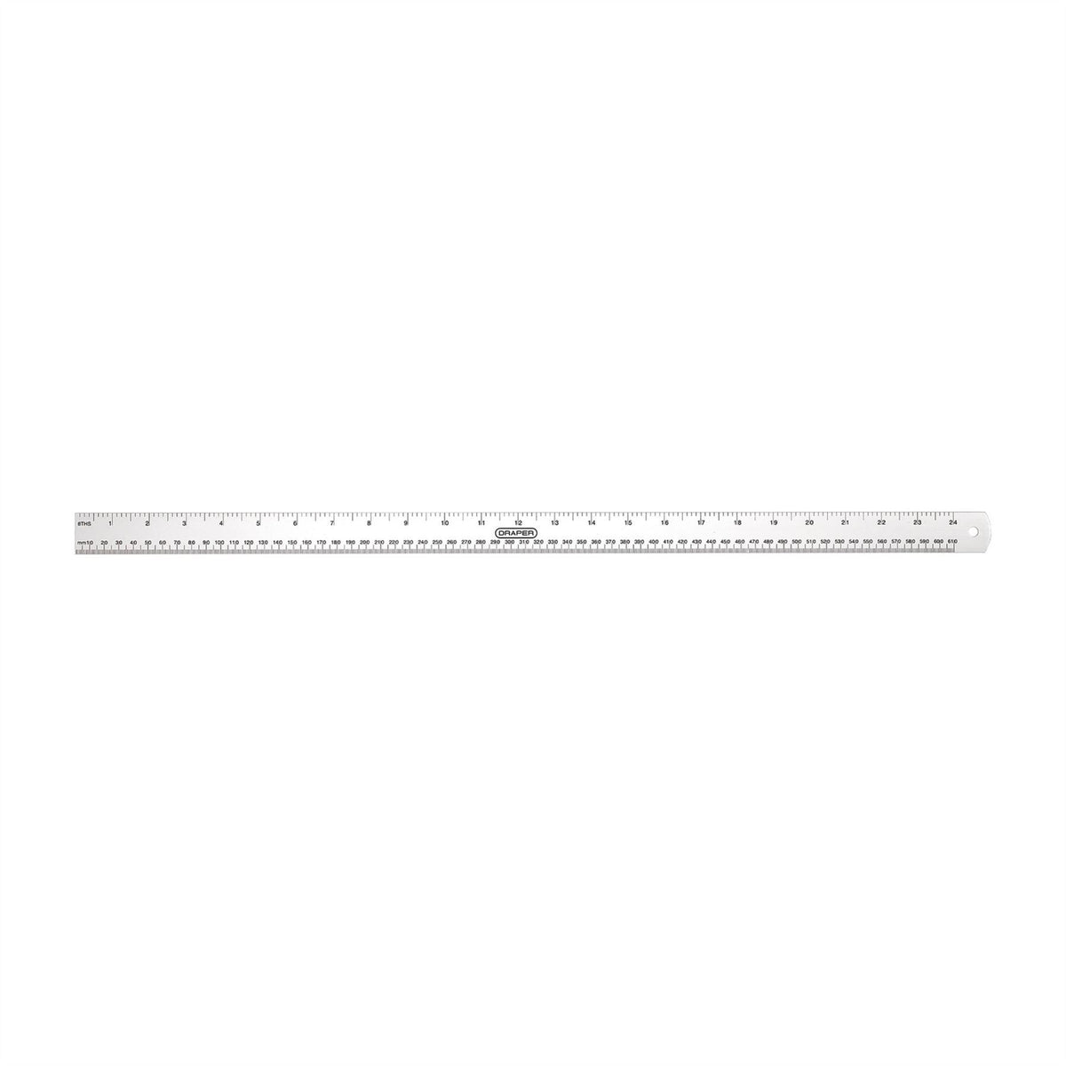 Draper Aluminium Rule 600mm/24" 52190  White Rose Tools