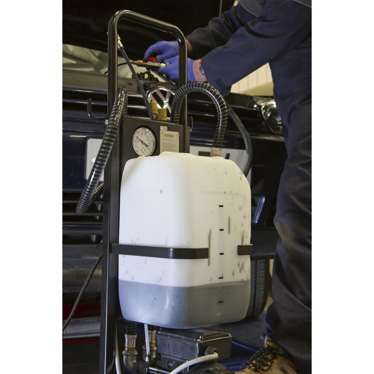 Sealey Oil Extractor Mobile 230V