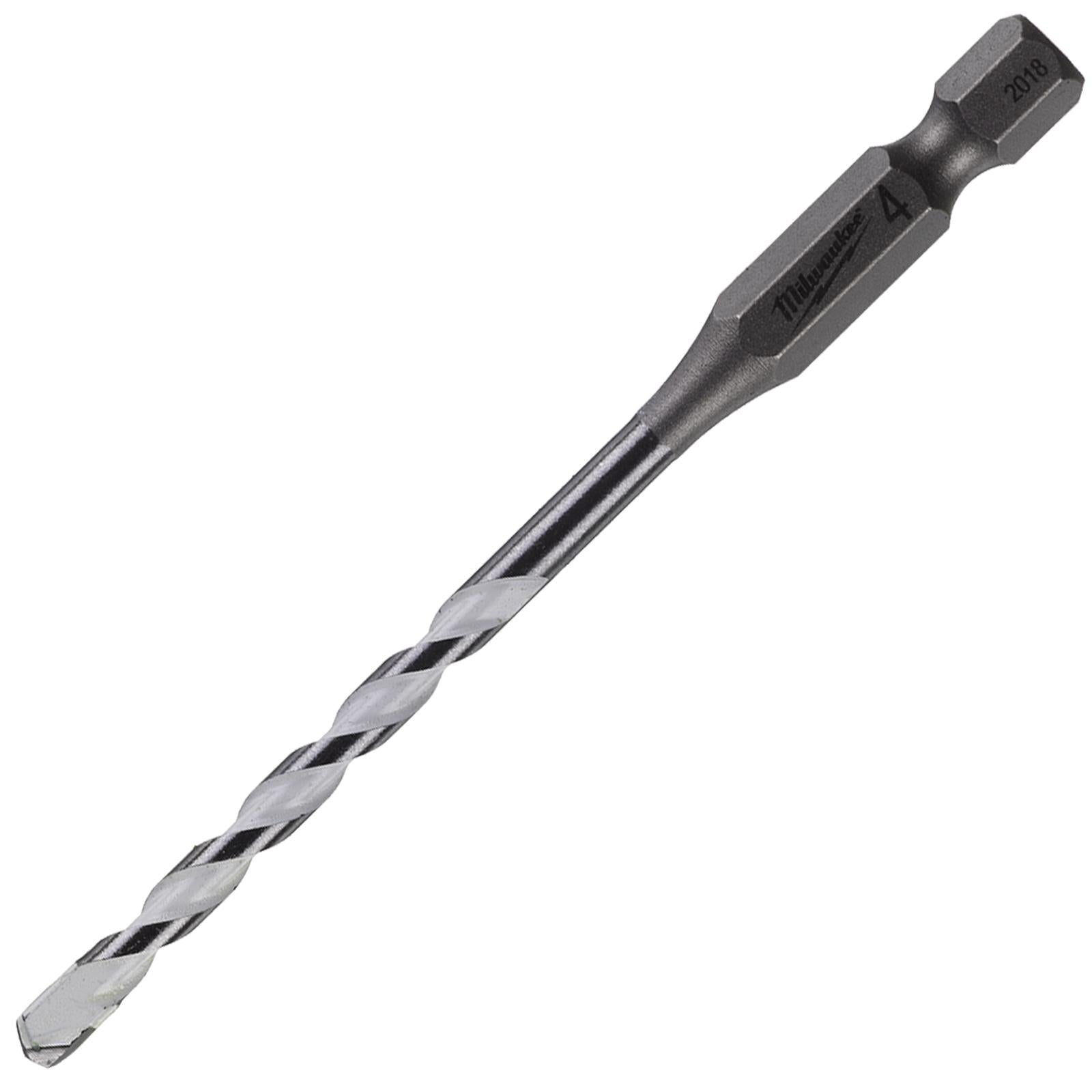 Milwaukee Multi Material Drill Bits Impact Rated TCT for Wood Metal Masonry 