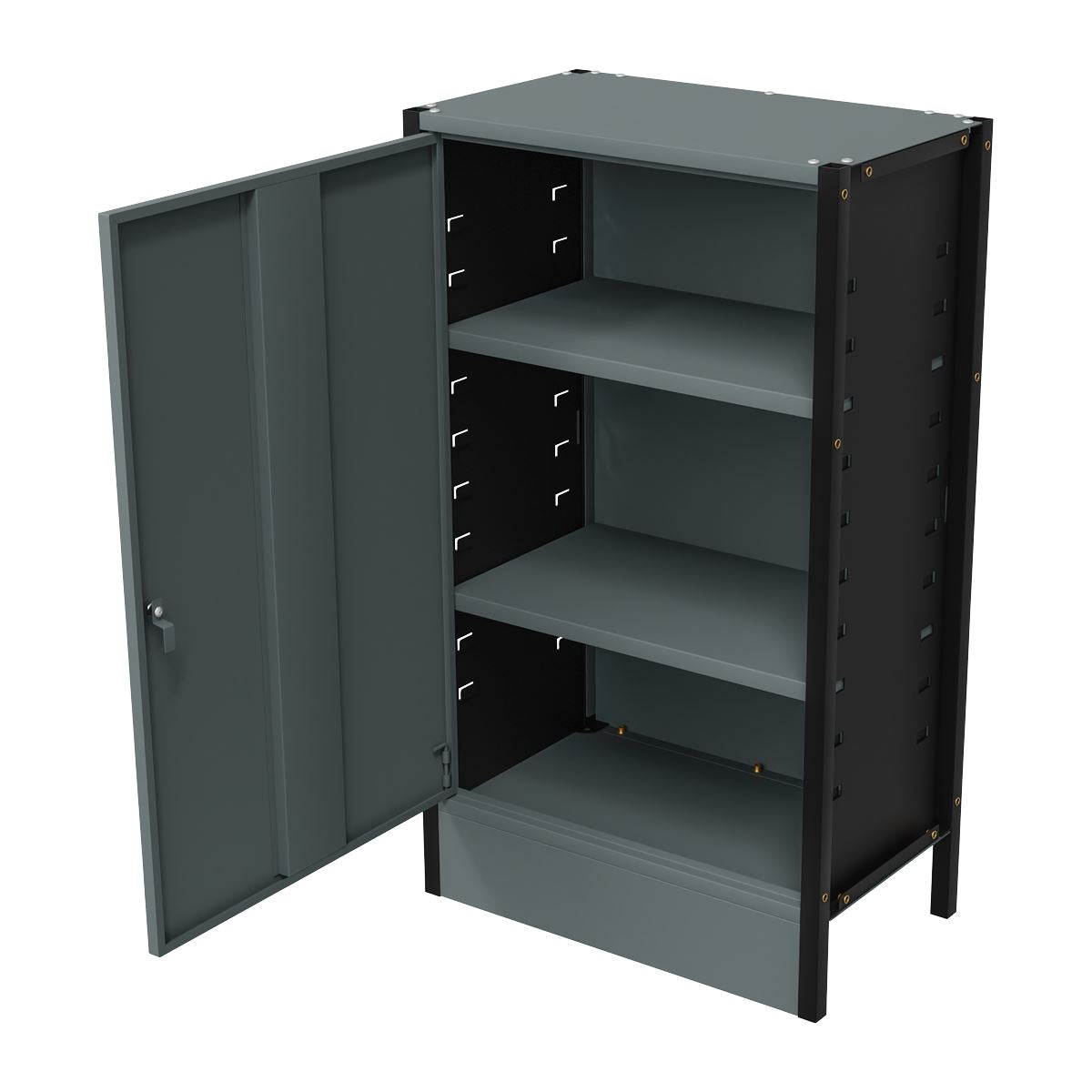 Sealey Modular Racking Base Cupboard Unit 580mm  White Rose Tools