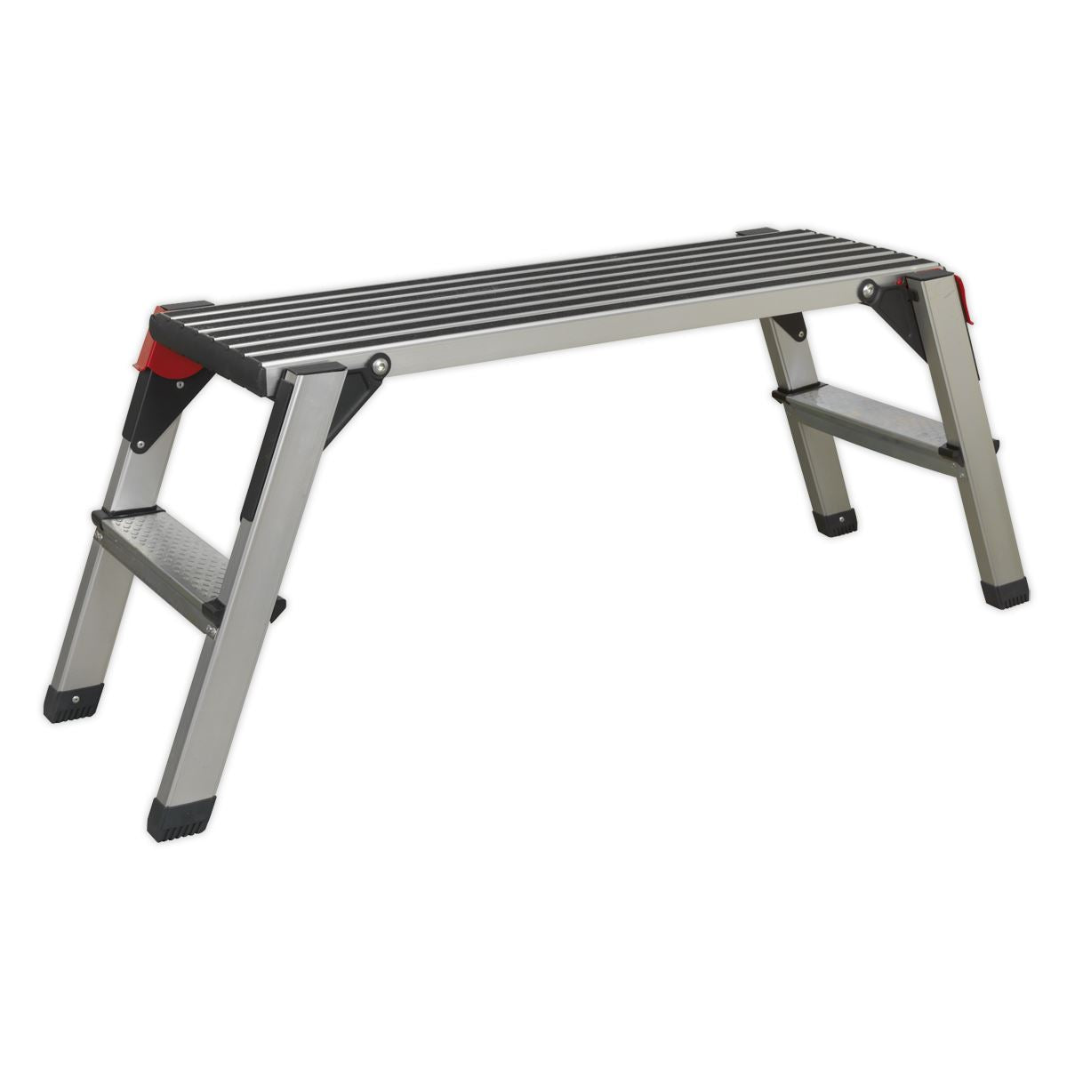 Sealey Aluminium Folding Platform 2-Tread EN 131-4 