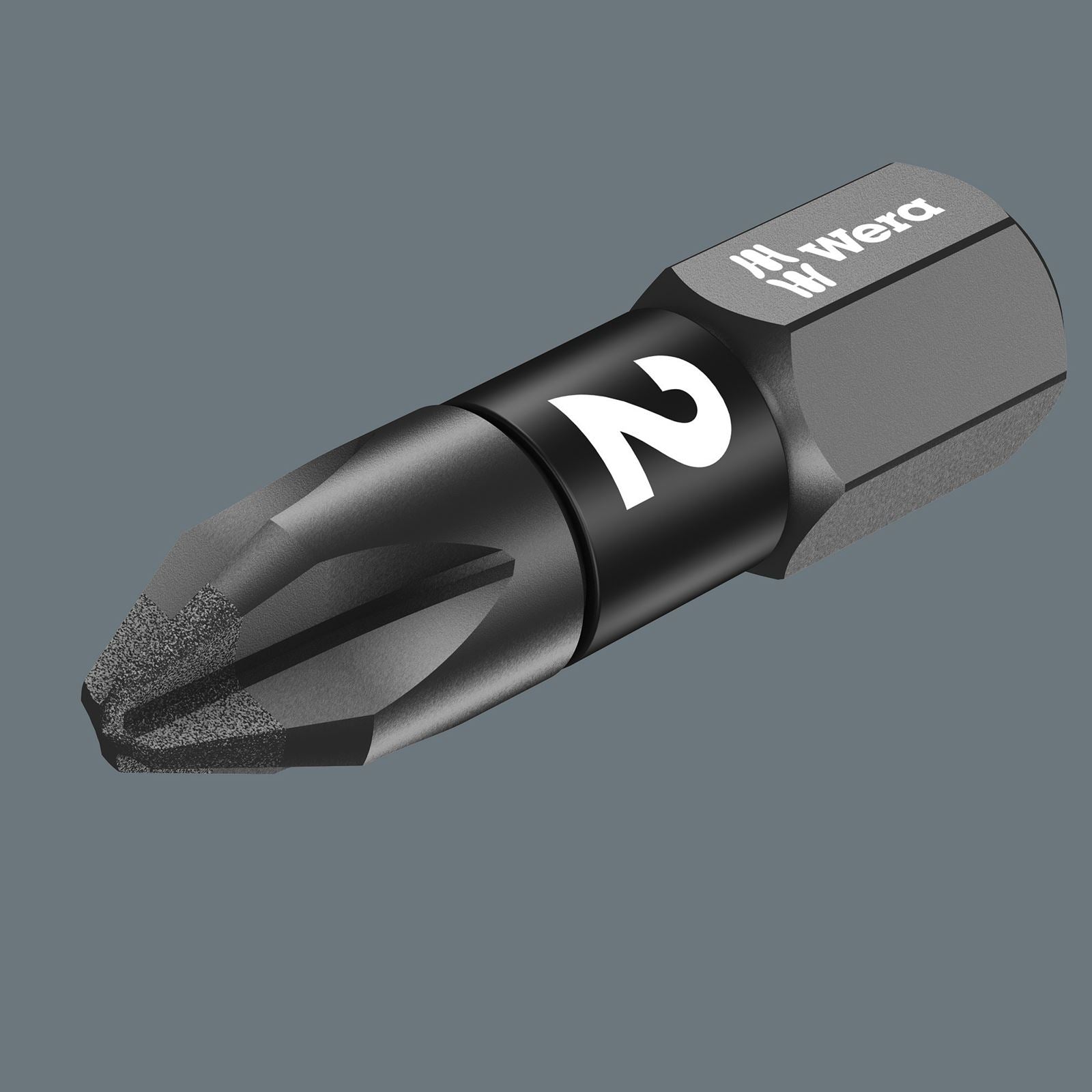 Wera Impaktor Bit Box PZ2 x 25mm 15 Pieces Diamond Coated Tips 