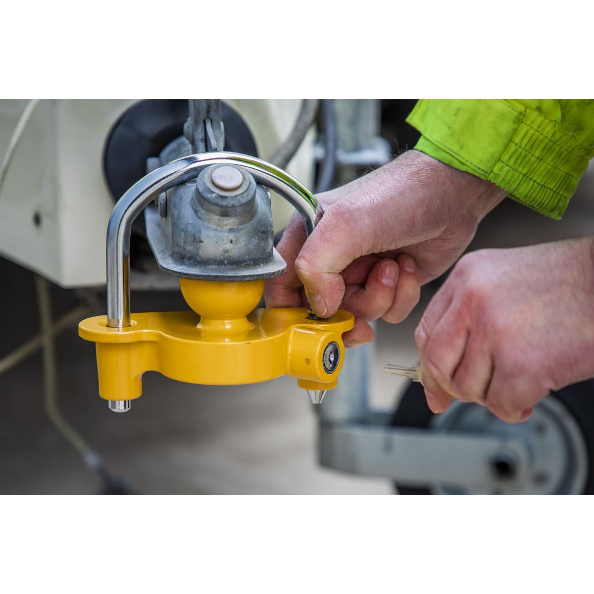 Sealey Ø50mm Tow-Ball Trailer Hitch Lock 