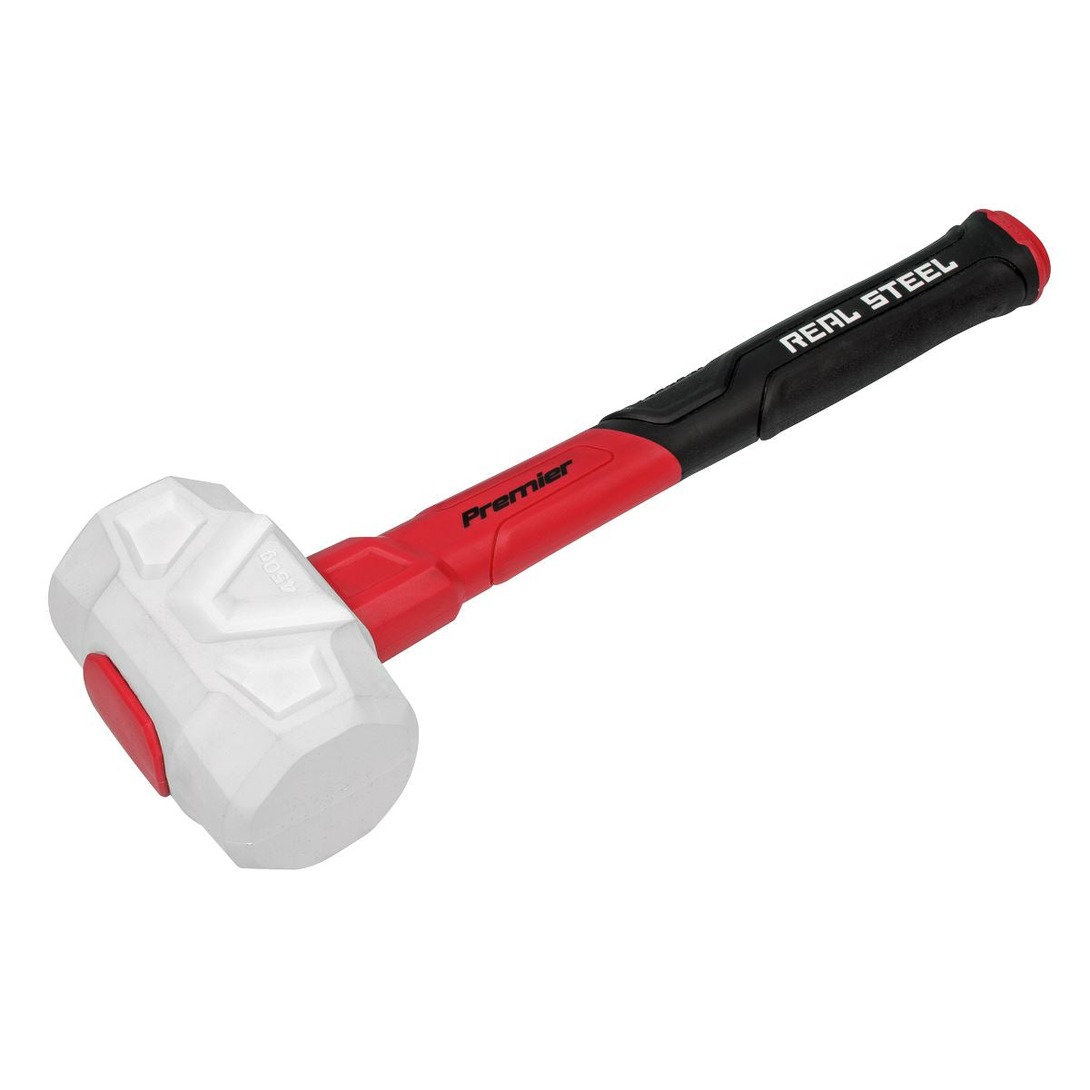 Sealey Premier Rubber Mallet with Fibreglass Shaft 16oz