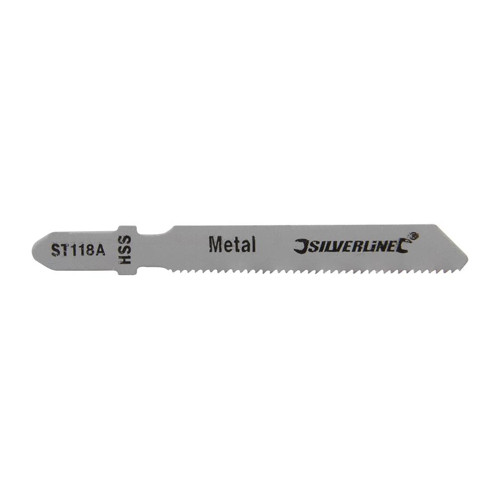 Silverline Jigsaw Blades for Metal 5pk ST118A 234444