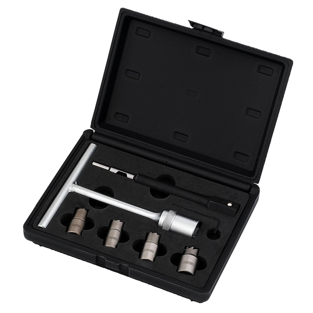 Draper Expert Diesel Injector Seat Cutter Set (6 Piece) 30823  White Rose Tools
