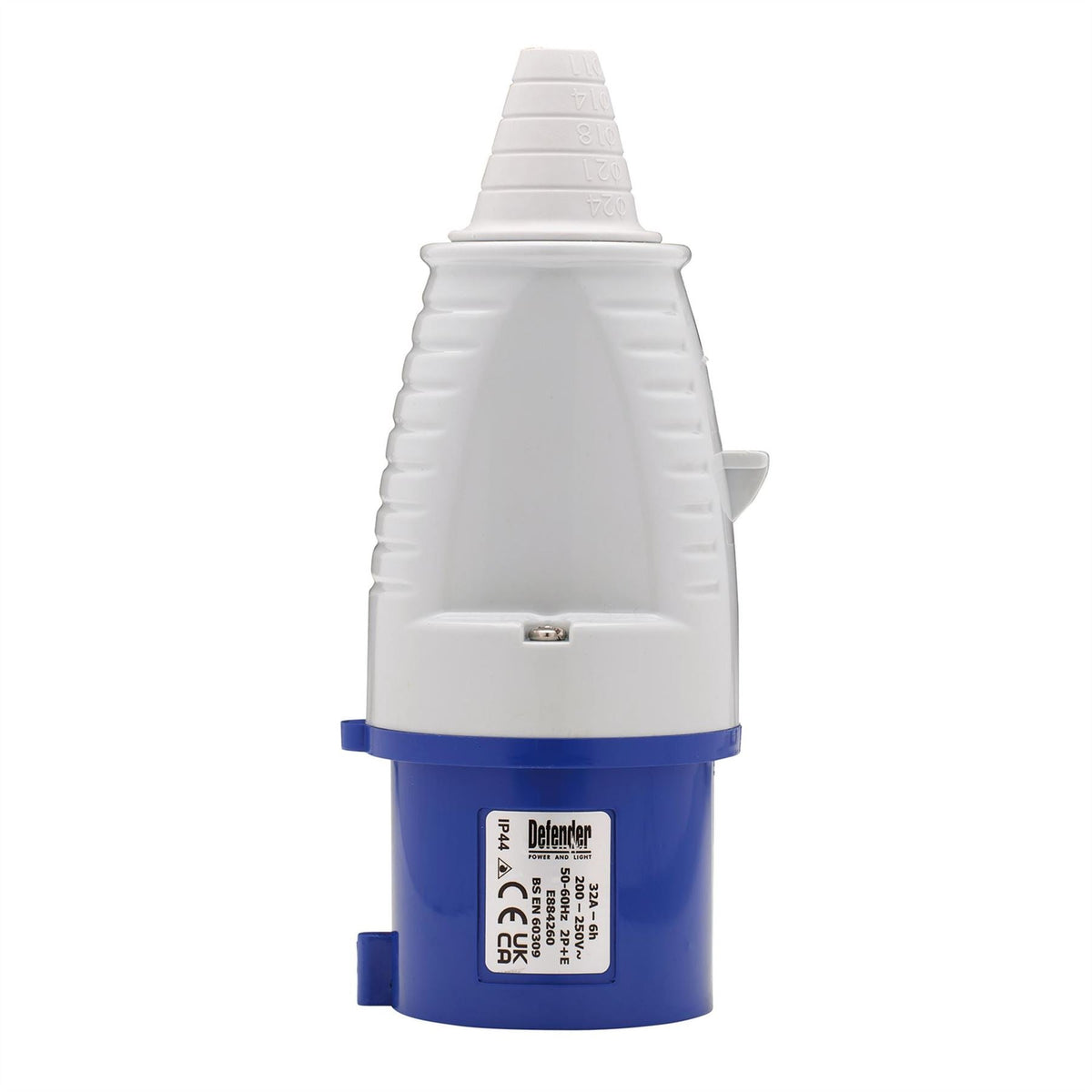Defender E884260 230V Plug 32A 35121  White Rose Tools