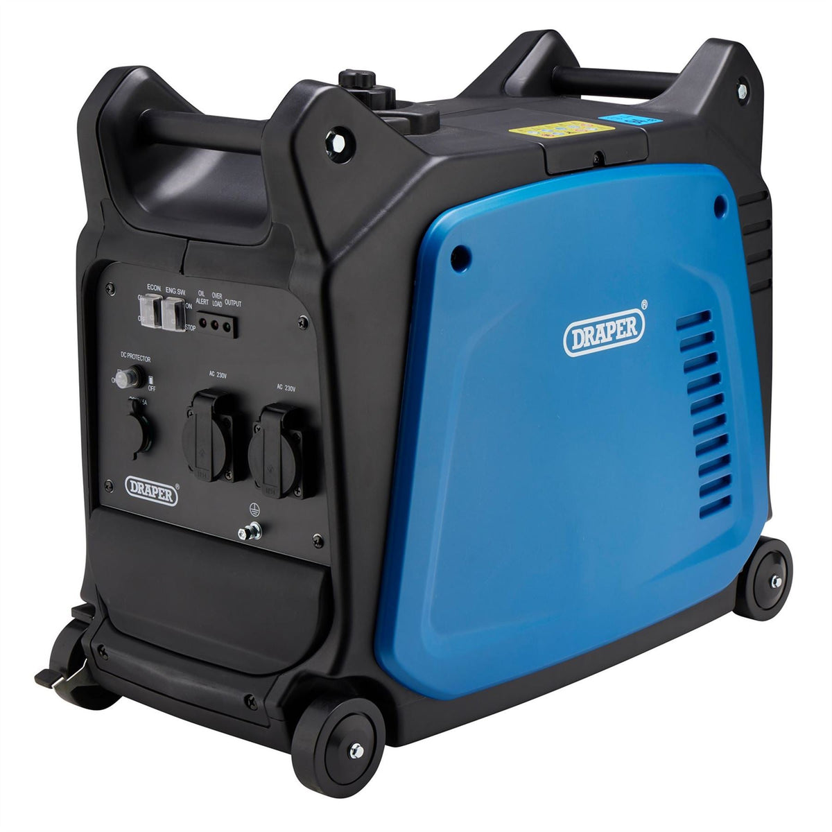 Draper Petrol Inverter Generator 2300W 95197  White Rose Tools