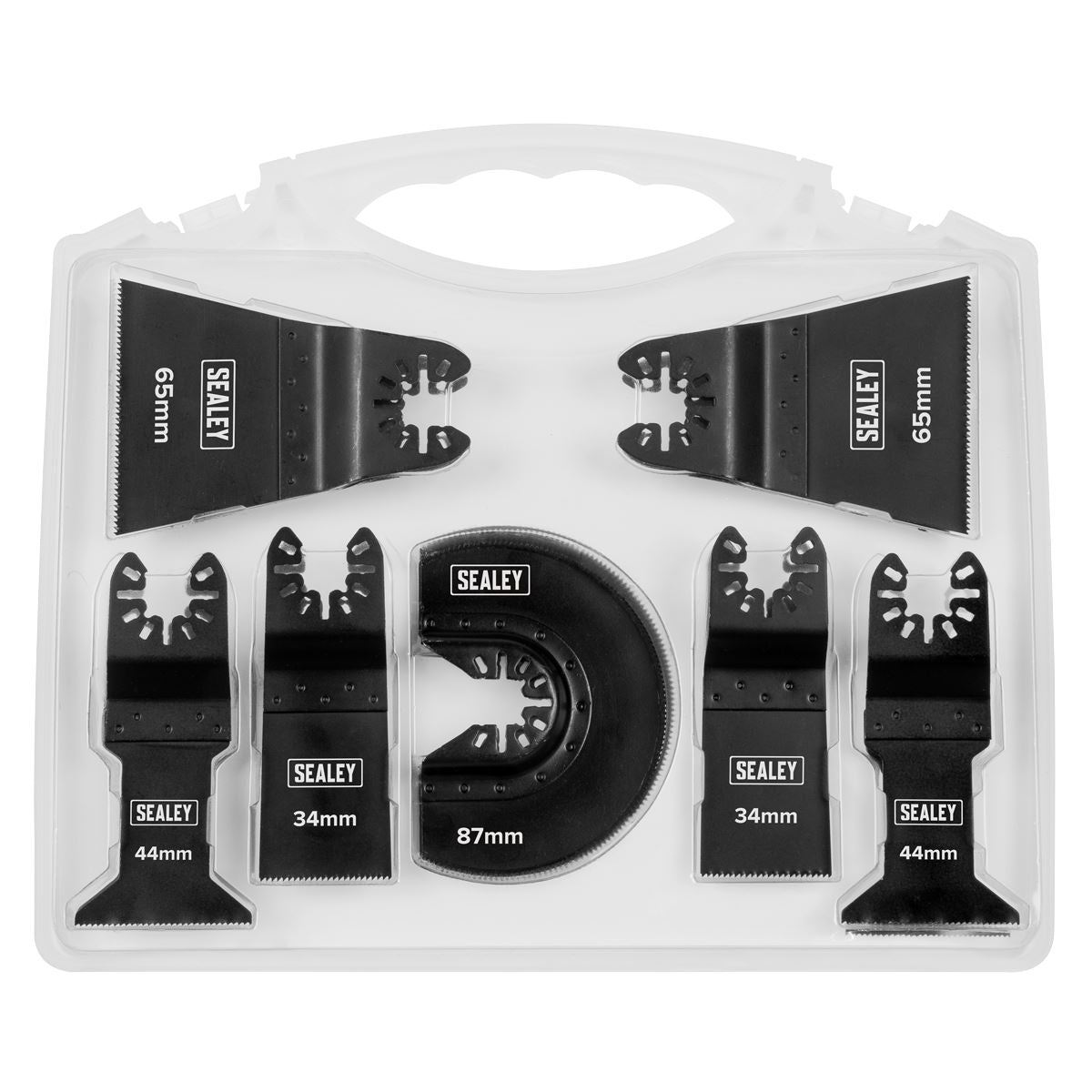 Sealey Multi-Tool Blade Set Metal & Wood 7pc 