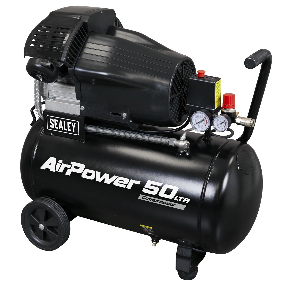 Sealey 50L V-Twin Direct Drive Air Compressor 3hp