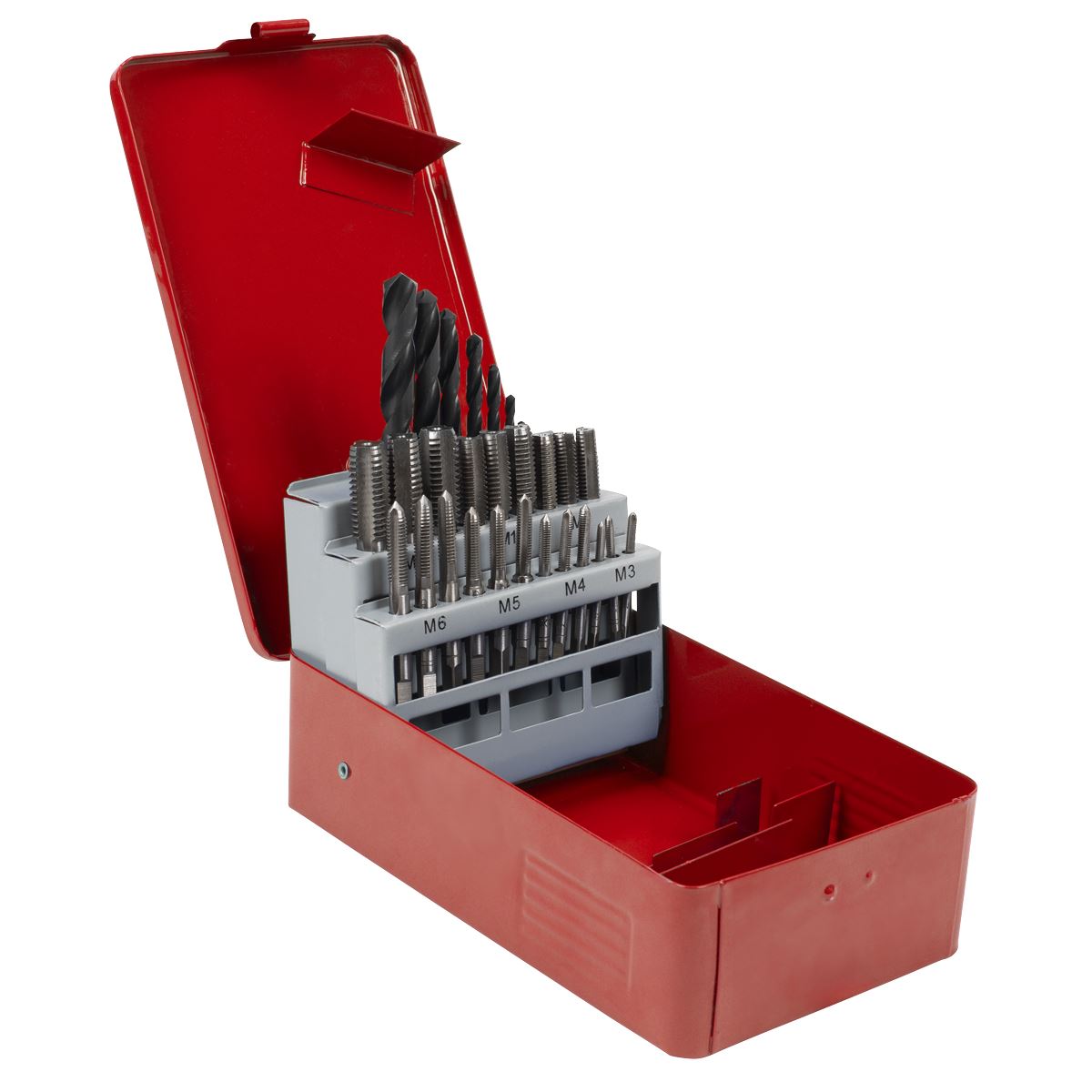 Sealey Tap & Drill Bit Set 28pc Metric 