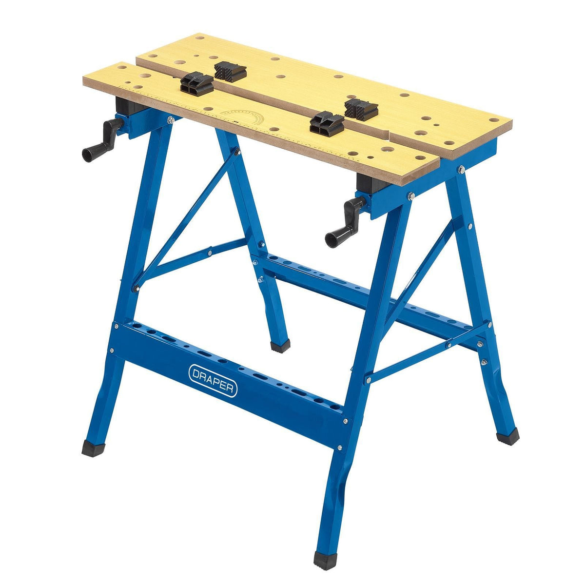 Draper Fold Down Workbench 800 x 800 x 655mm 21353  White Rose Tools