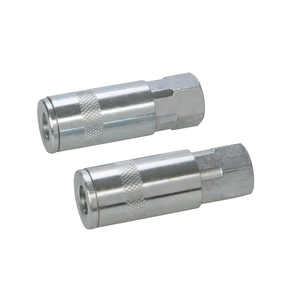 Silverline 2 Piece Quick Coupler 1/4" BSP Female Thread  Air Tool Connectors