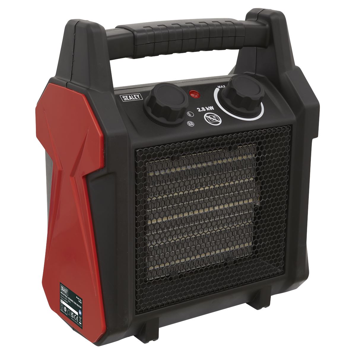 Sealey Industrial Ceramic Fan Heater 2800W 