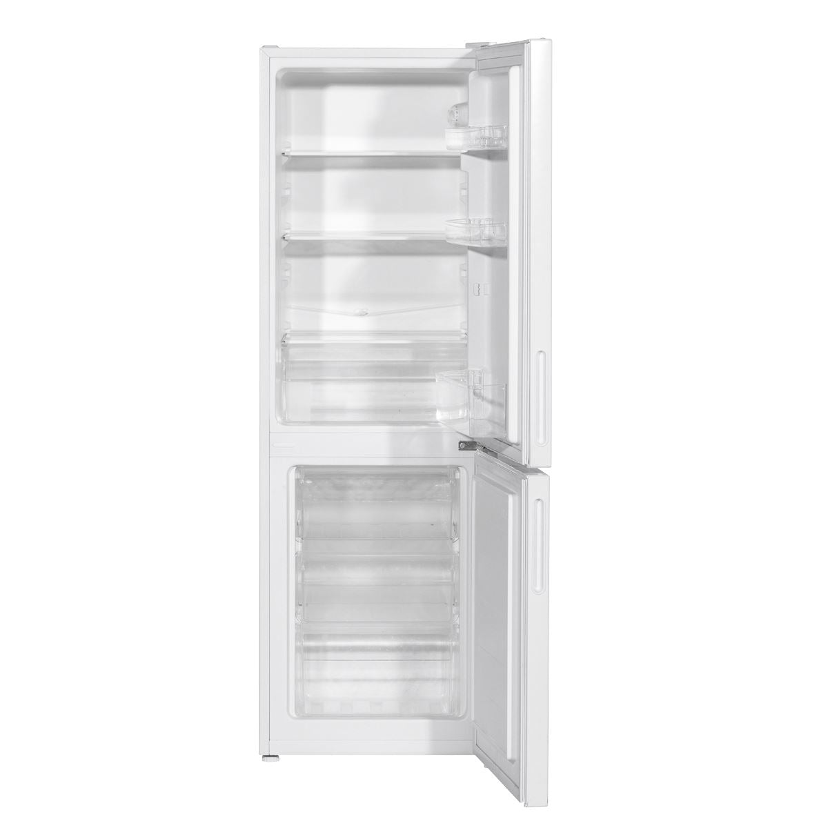 Baridi 70/30 Low Frost Fridge Freezer 157L Capacity - White  White Rose Tools