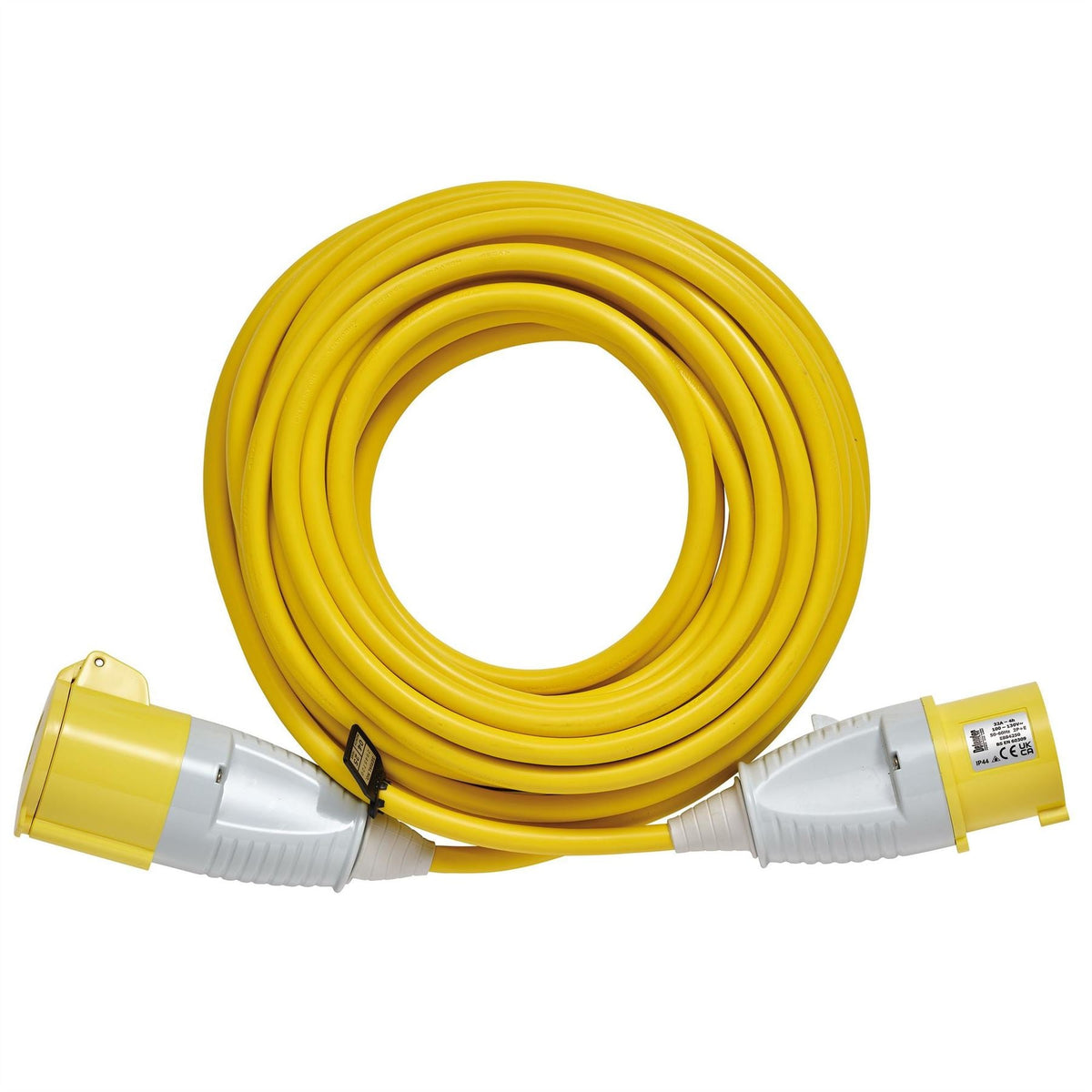 Defender E85240 110V Extension Lead Yellow 4mm² 32A 14m 35819  White Rose Tools