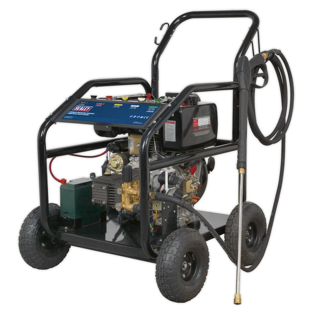 Sealey Pressure Washer 290bar 900L/hr 10hp - Diesel 