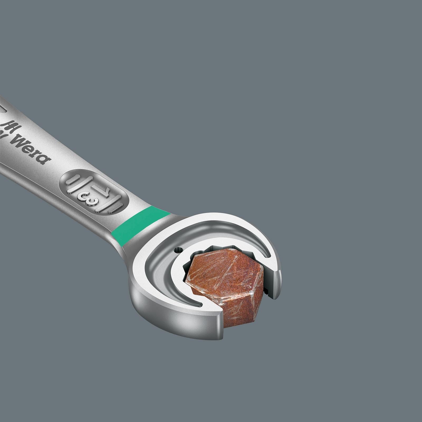 Wera 6002 Joker Double Open Ended Spanner Wrench Metric with Holding Function 