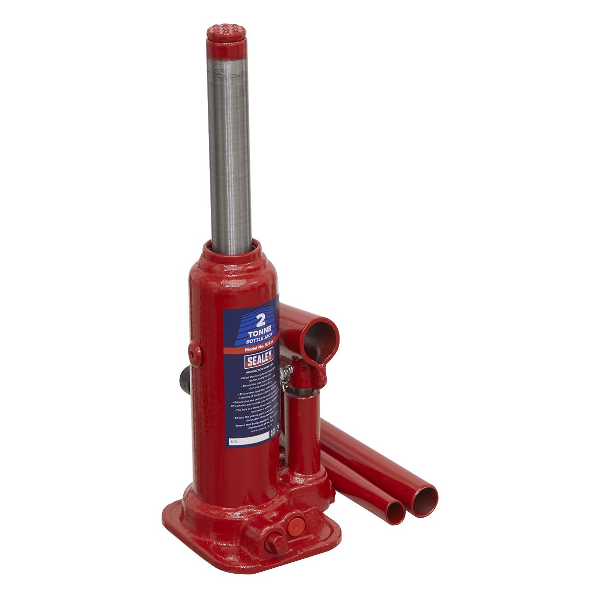 Sealey Bottle Jack 2 Tonne 