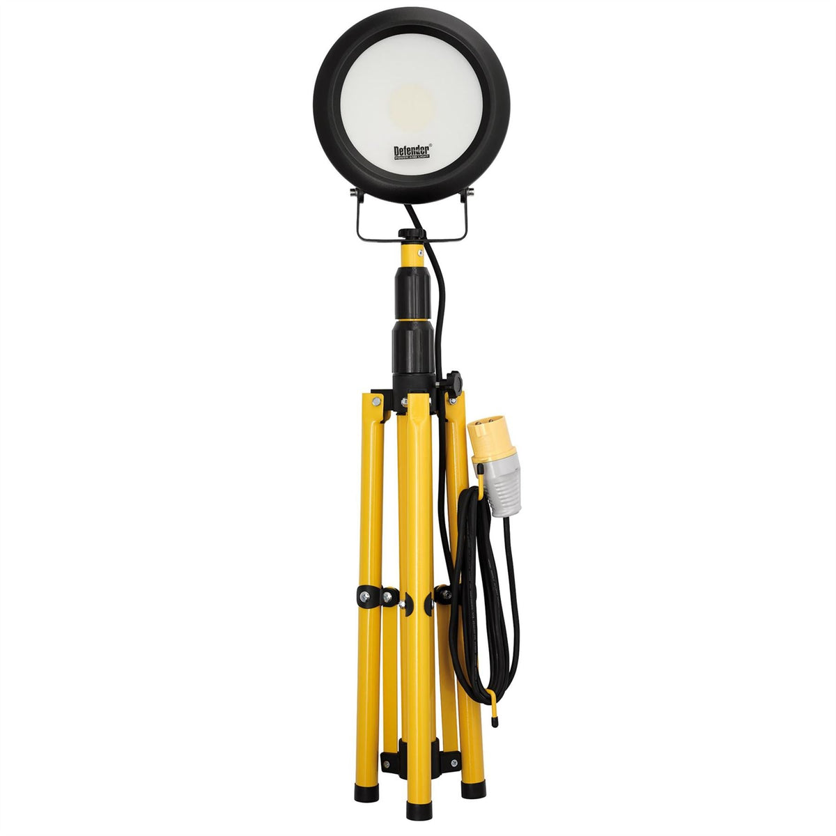 Defender E709305 DF4000 110V Single Head LED Site Light 34752  White Rose Tools