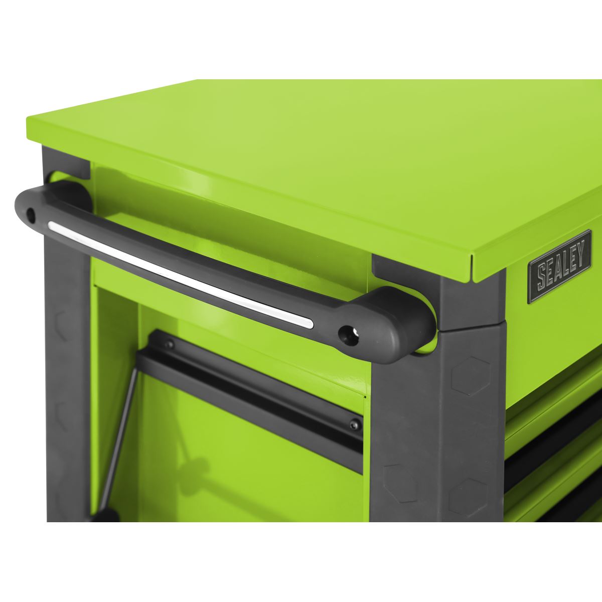Sealey Superline Pro Tool Trolley 6 Drawer with Ball Bearing Slides - Green 