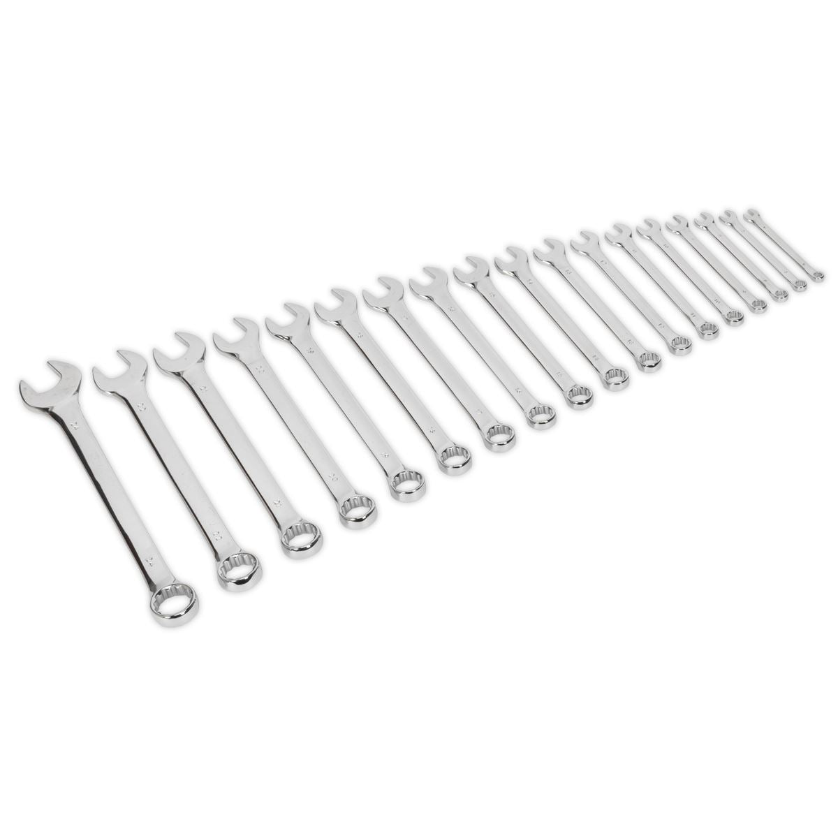 Siegen by Sealey Combination Spanner Set 18pc