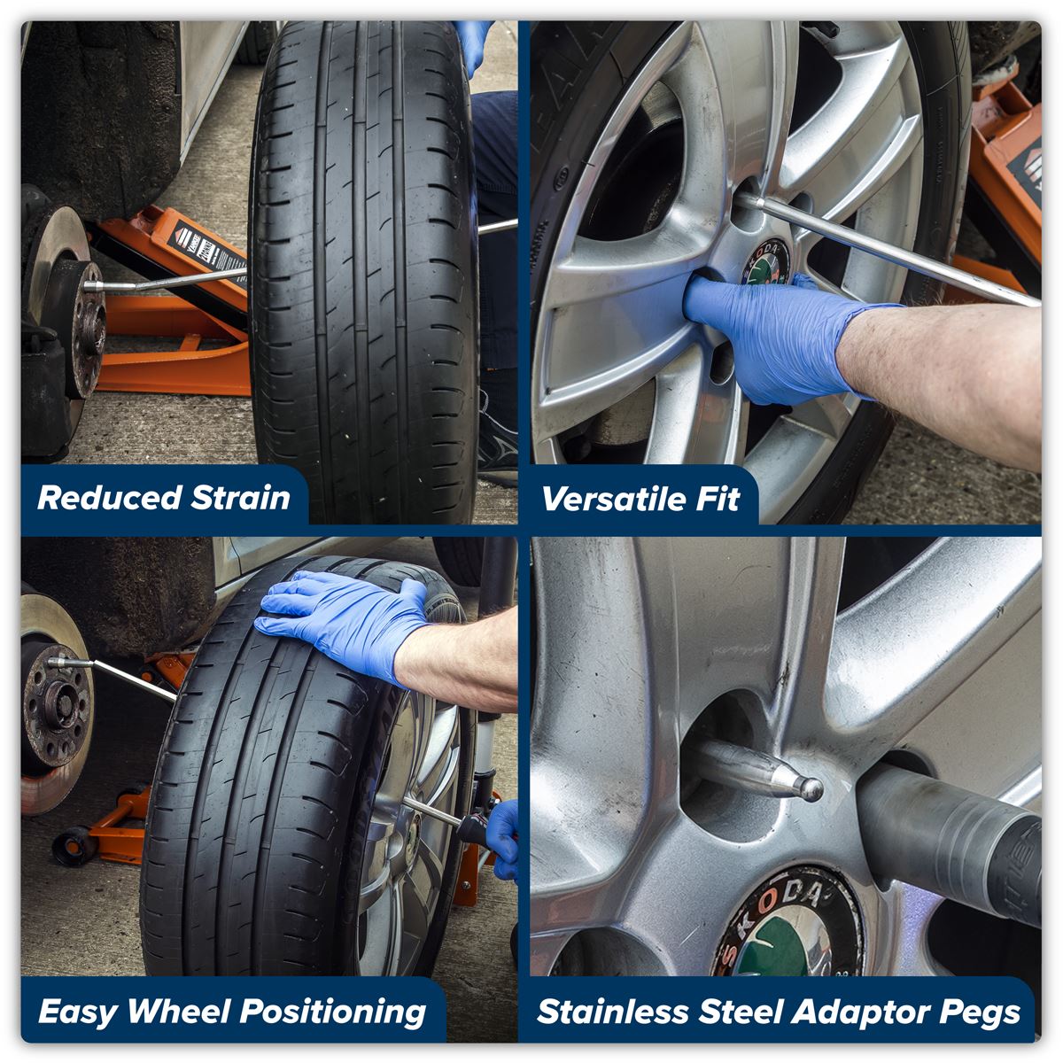 Sealey Premier WheelEazy™ Wheel Fitting & Alignment Tool