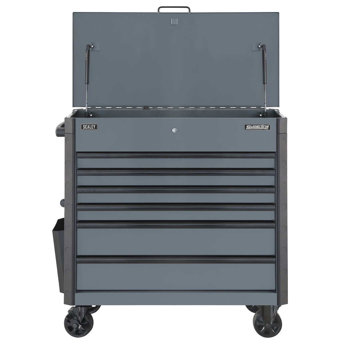 Sealey Superline Pro Tool Trolley 6 Drawer - Grey