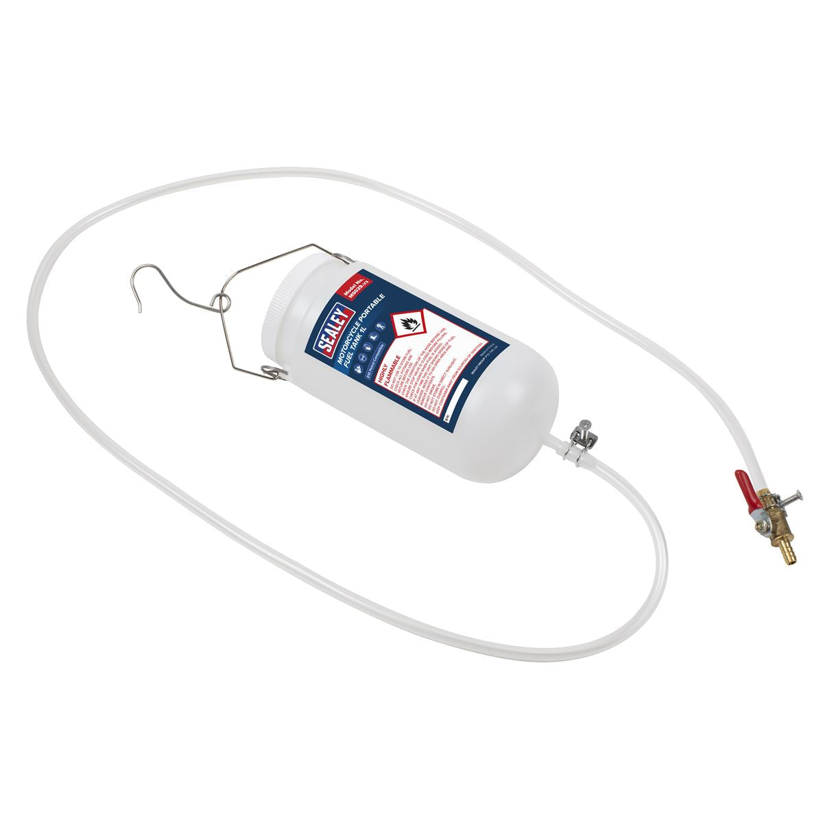 Sealey Motorcycle Portable Fuel Tank 1L 