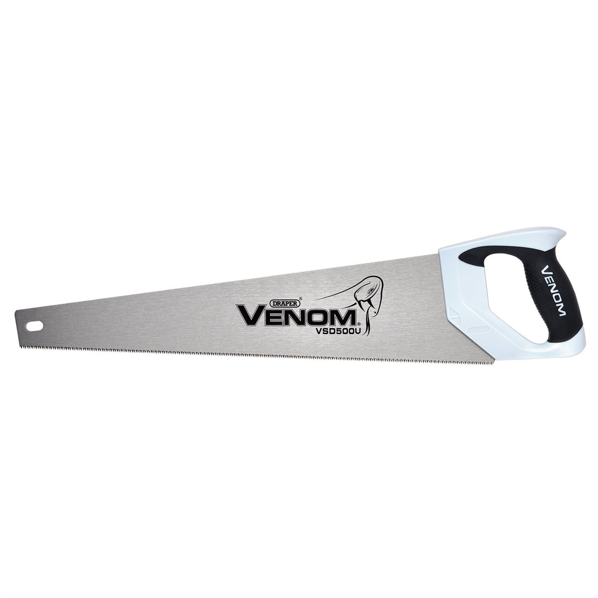 Draper Venom® UPVC Handsaw 500mm 13tpi/14ppi 20338  White Rose Tools