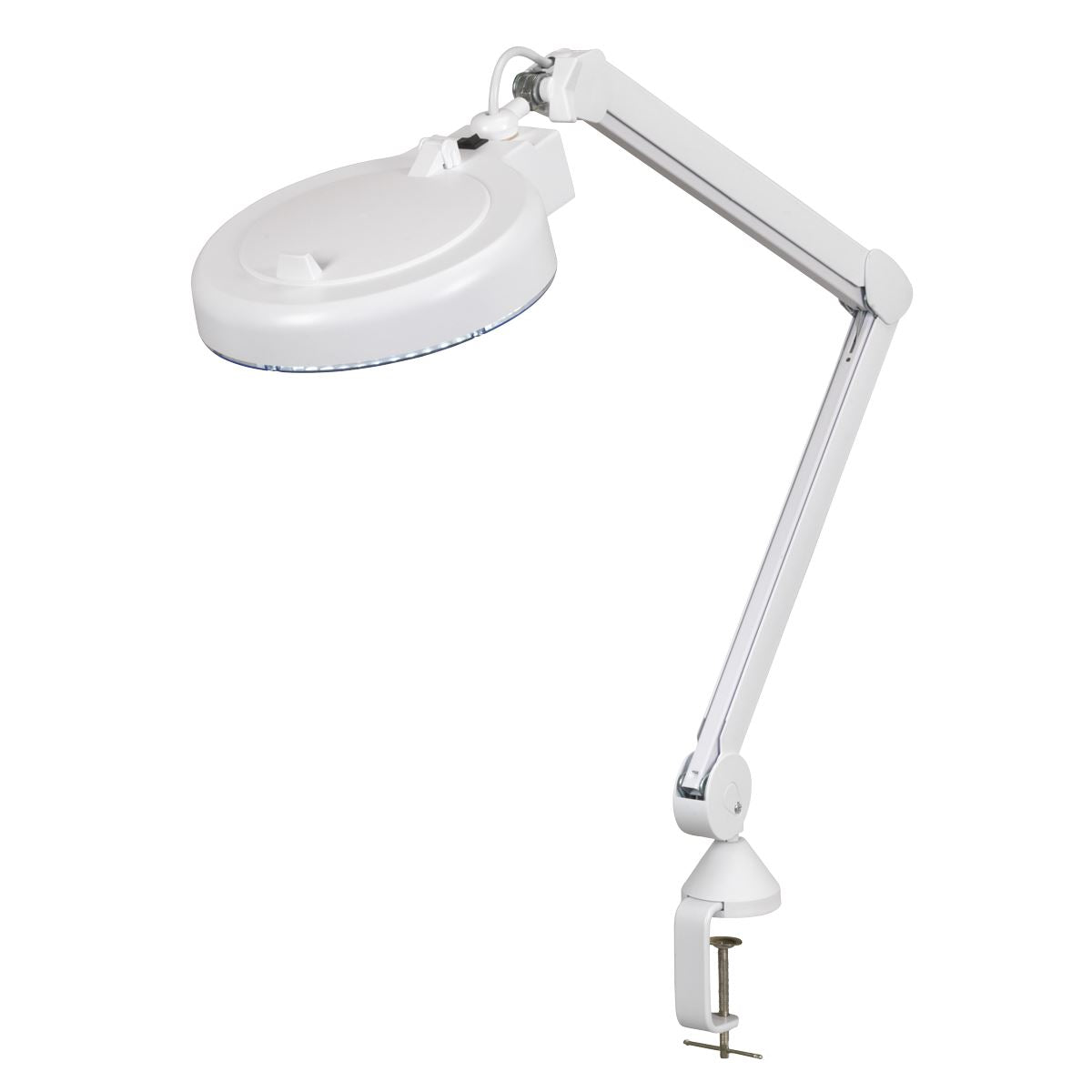 Sealey Bench Mounting Magnifying Worklight 48 SMD LED 230V 