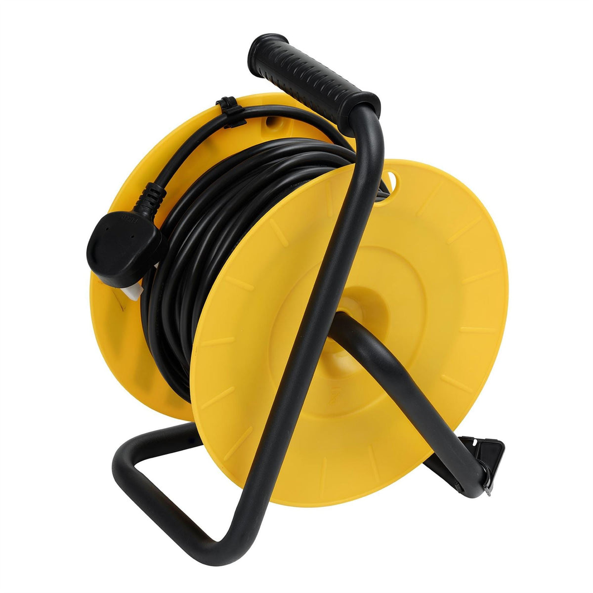 Defender E86465 230V 4-Way Light Industrial Cable Extension Reel 20m 36510  White Rose Tools