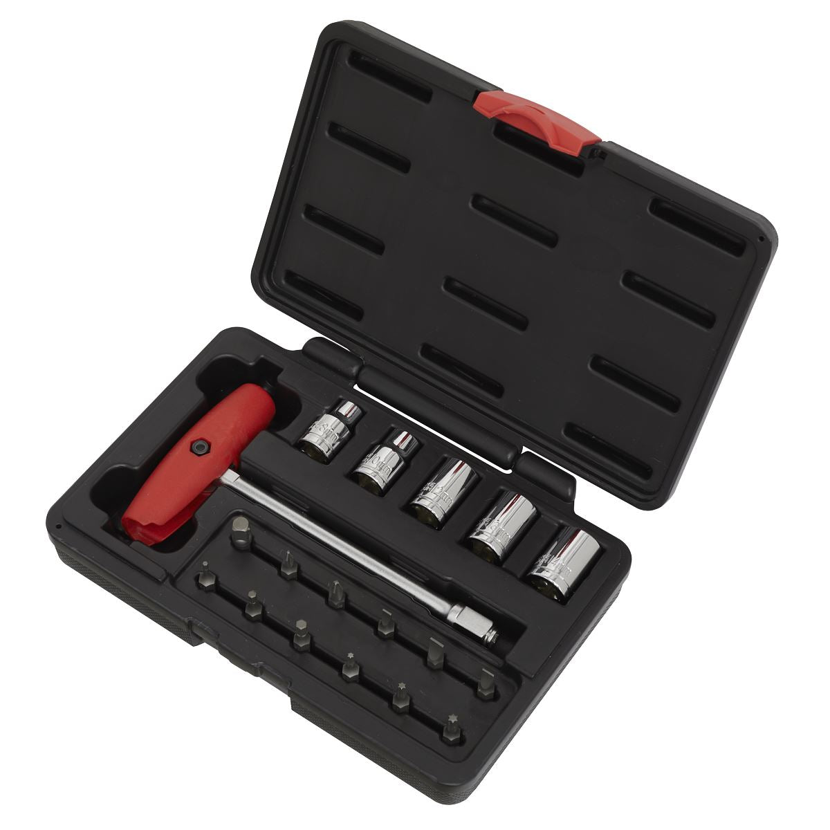 Sealey Socket and JIS Bit Set 18pc 