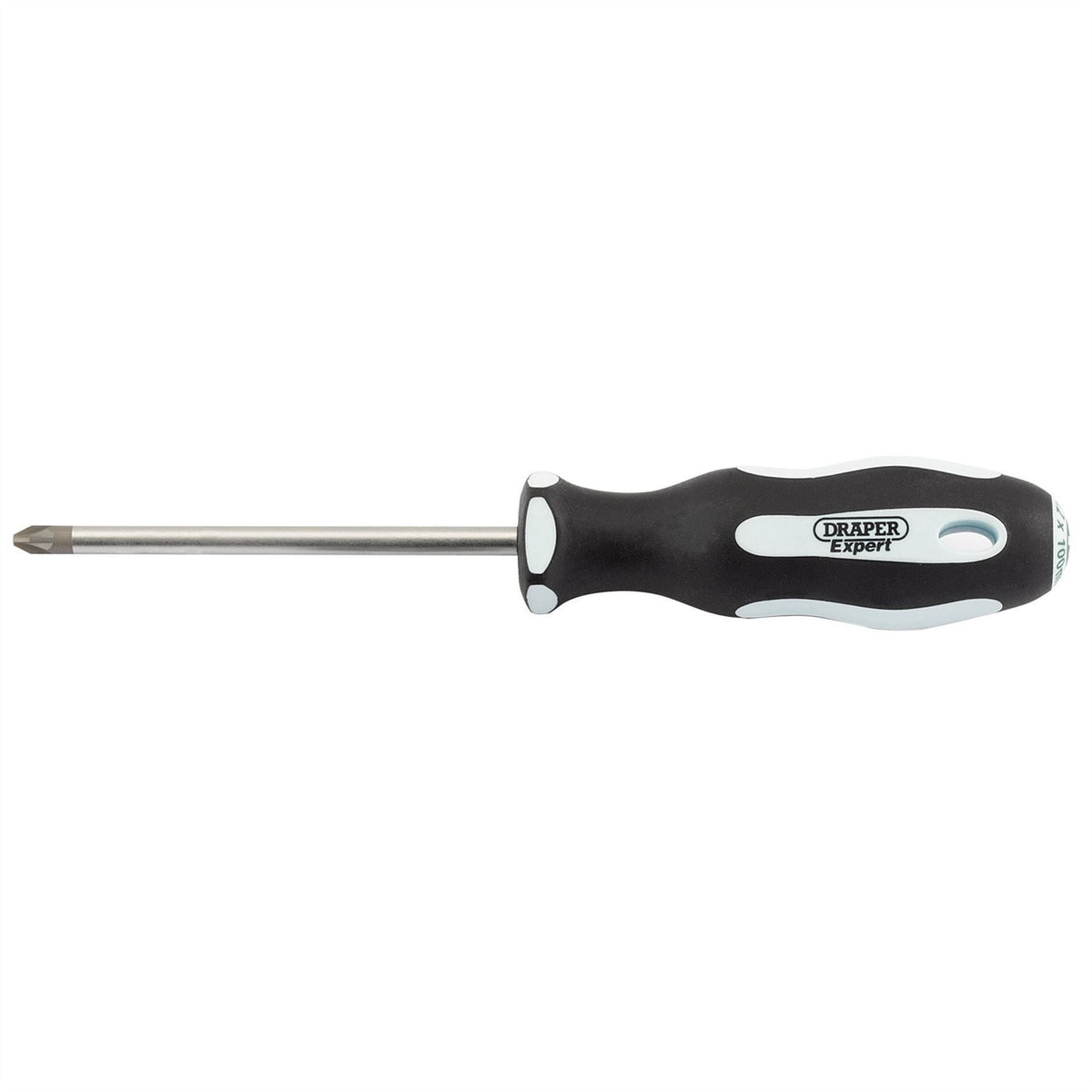 Draper Expert PZ TYPE Soft Grip Screwdriver No.2 x 100mm 34999  White Rose Tools