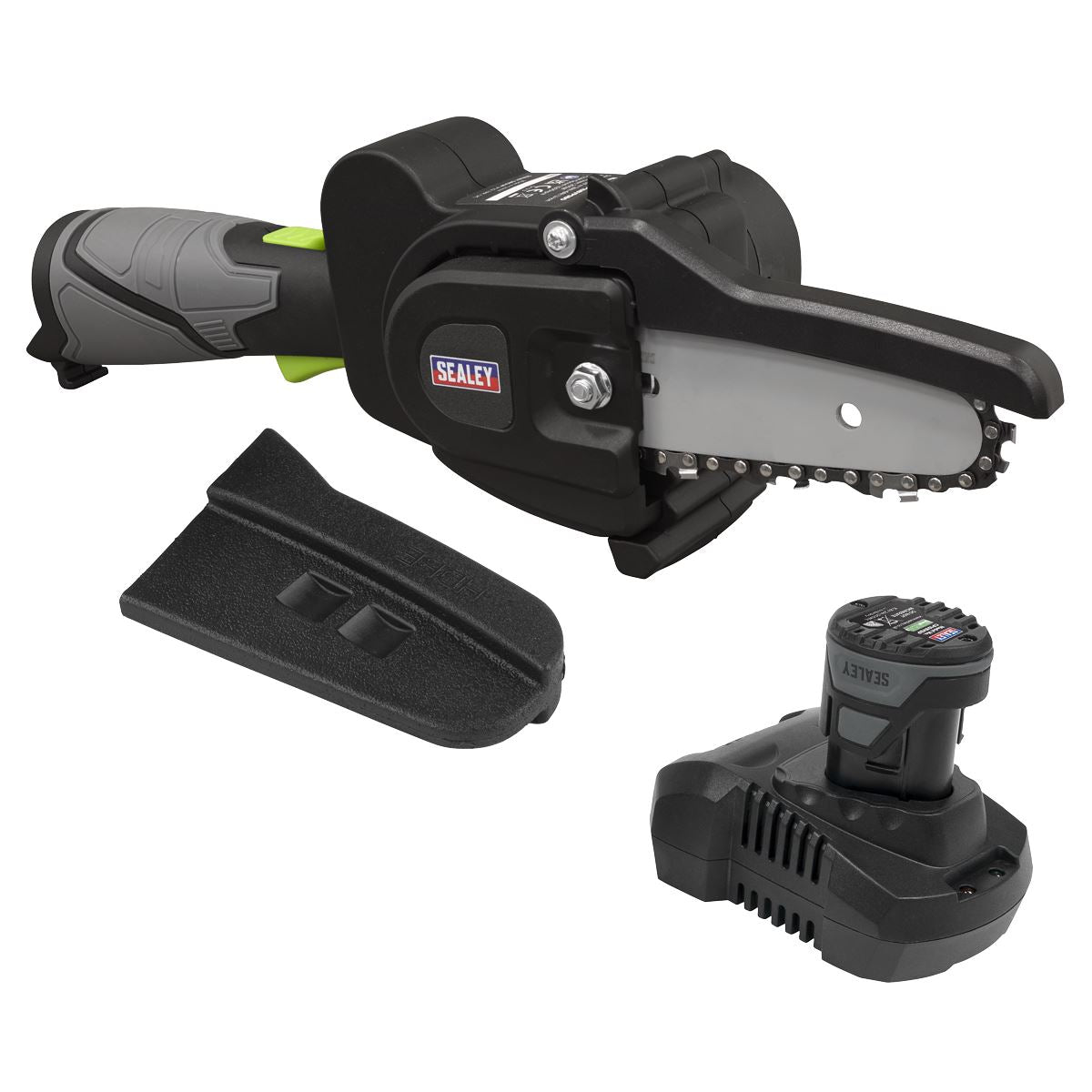 Sealey SV10.8 Series Cordless Pruning Saw Kit 10.8V 2Ah  White Rose Tools