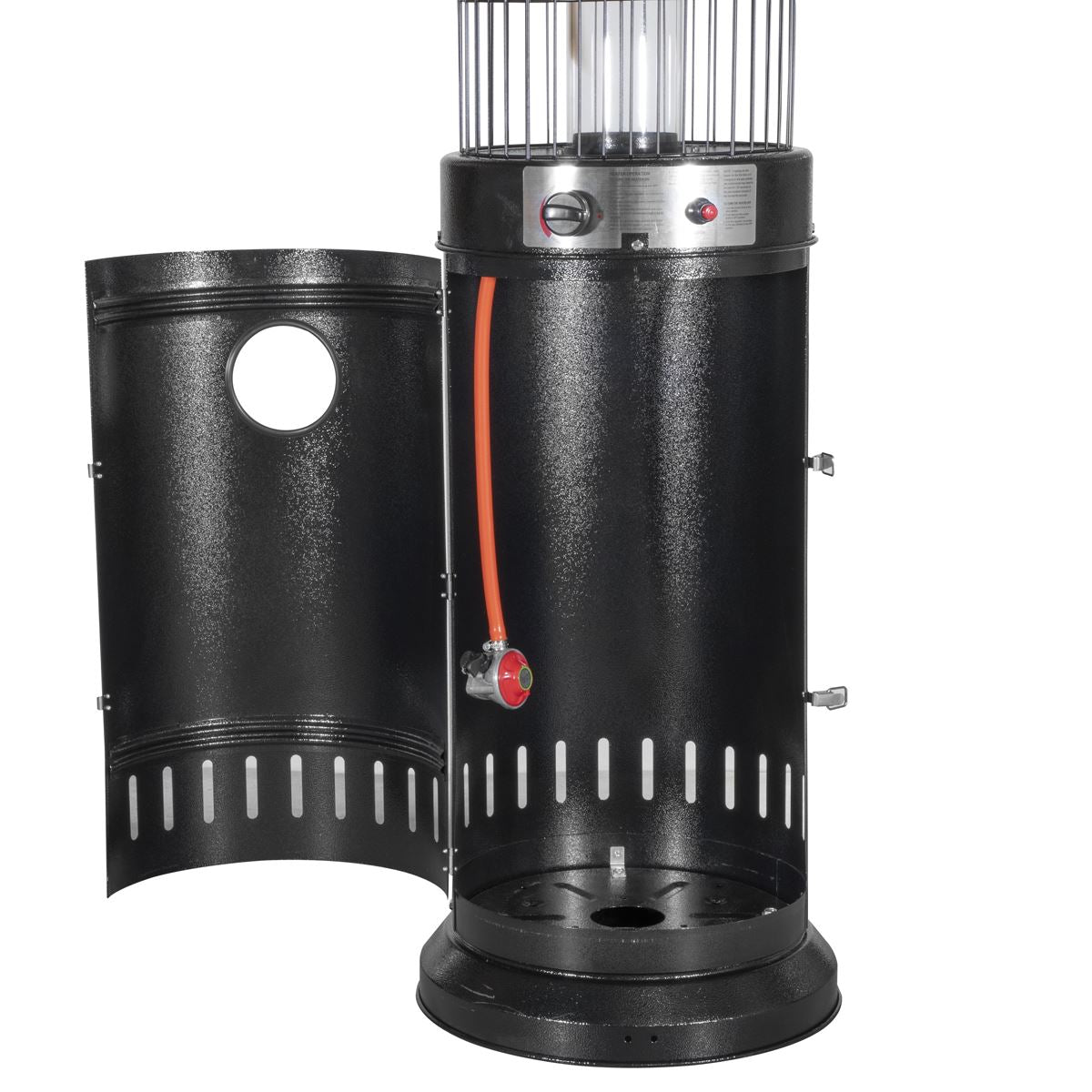 Dellonda Gas Patio Heater 13kW for Commercial & Domestic Use, Black