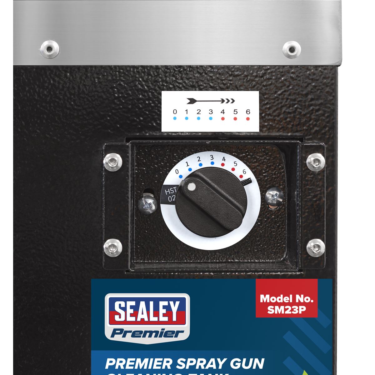 Sealey Premier Spray Gun Cleaning Tank 2 Gun Capacity  White Rose Tools